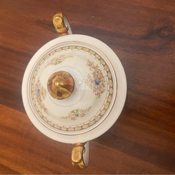 Noritake Blue Dawn Sugar Bowl & Lid - Picture 2 of 3